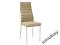 KRZESŁO H-261 Ciemny Beż Eco-Skóra Chrom Kuchnia