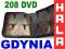 POKROWIEC ETUI  NA 208 PŁYTY PŁYT DVD CD GDYNIA