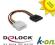 Delock kabel Sata Molex -&gt; Sata 15 cm