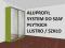 SYSTEM PRZESUWNY WĄSKI DRZWI ALUPROFIL 3d/2,35m/AF
