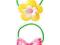 Gymboree Gumki do wlosow 2szt Butterflie Flower