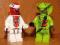 Lasha i Snappa NINJAGO Figurki Lego NOWE