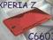 NIEZNISZCZALNY S-CASE XPERIA Z CZERWONY + FOLIA