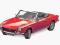 SUN STAR Fiat 124 Spider BS1 1970 (red) 1/18