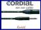 CORDIAL CMK222 Kabel mikrofonowy XLR wt - Jack 3m