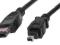 Kabel FireWire 400-400 4 pin na 6 pin 1.2 m Mac/PC