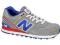 New balance ML574SGW Szare niebieskie 43