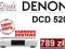 ODTWARZACZ CD DENON DCD-520AE + GRATIS !