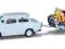 HERPA Trabant 601 Limousine with Trailer 1/87