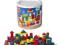 HEROS Drewniane Klocki BabyBlocks, 50