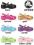 -50% CROCS MARY JANE BLUE  C8/9  / r. 26 - dł.16cm