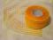 WSTĄŻKA SIATKA DŁ 10m   szer. 4,5CM pomar-żółty