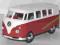 62 VOLKSWAGEN CLASSICAL BUS MODEL METAL WELLY 1:34