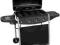GRILL GAZOWY CZARNY NA 2 KÓŁKACH