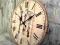 ZEGAR SZTUĆCE RETRO VINTAGE SHABBY 34CM NA PREZENT