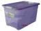 Pojemnik plastikowy Crystalbox 52L fiolet