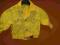 ŻÓŁTA JEANSOWA KURTECZKA rozm. 74 dla dziewczynki