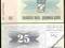 Bośnia i Herc. - P- 11 - 25 dinar - 1992 - seria B