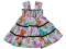 ANGEL słodka sukienka  motylki LATO 12-18 mcy