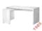 IKEA MALM - BIAŁE - biurko z wysuwanym panelem