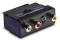 PRZEJŚCIÓWKA EURO - 3 X RCA CHINCH ADAPTER + SVHS