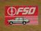 POLONEZ FSO naklejka