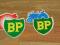BP naklejki  z dawnych lat