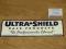 ULTRA SHIELD naklejka z dawnych lat