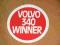 VOLVO 340 WINNER Oryg. naklejka z dawnych lat