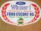 FORD ESCORT EURO-Cup 77 org.naklejka z dawnych lat