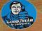 GOODYEAR OPONY - naklejka