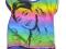 146 NOWOŚĆ! Bluzka T-shirt TĘCZOWA VIOLETTA A626