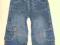 JEANS spodnie DENIM r. 74-80/9-12 m-cy