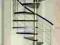 Schody spiralne DUDA model Venecja fi 190 cm