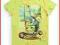 NEXT LATO T-SHIRT FLURO DINOSAUR 9 L 899-054