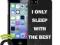 HAPPINESS PRINTS I ONLY SLEEP Etui iPhone 5 5S fv