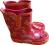 `Kalosze buty gumowe w motylki rozmiar 29