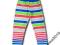 LEGGINSY GETRY KOLOROWE PASKI  zielone 6 110/116