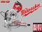 MILWAUKEE MS 216 SB ukośnica piła 216mm 1800W