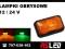 Lampka obrysowa 2 LED super FLUX 12v 24v TIR BUS