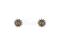 Kolczyki srebrne pr. 925 jasno brązowa cyrkonia s