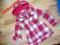 tunika w modną krate 122-128