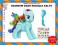 My Little Pony RAINBOW Robiąca SALTO mówiąca TYCHY