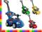 Jeździk Mega Car Deluxe 3w1 BABY MIX prowadnik