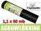 AGROWŁÓKNINA 110 CM X 50 MB 50g/m2 CZARNA FILTR UV
