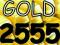 2555 GOLD WORLD OF TANKS WOT  LEGALNIE  w 30-sek !
