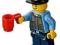 LEGO MINIFIGURKA - POLICJANT