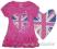 PRIMARK  girl2girl  różowa tunika SERCE 5 / 6 lat