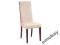 KRZESŁO DREWNIANE CS-52 Kremowy Eco-Skóra