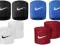 Nike Frotki Opaski Wristbands tenis trening 4 kolo